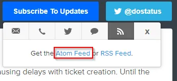 Find Atom Feed URL