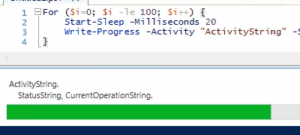 How To Make A PowerShell Progress Bar