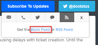 Find Atom Feed URL